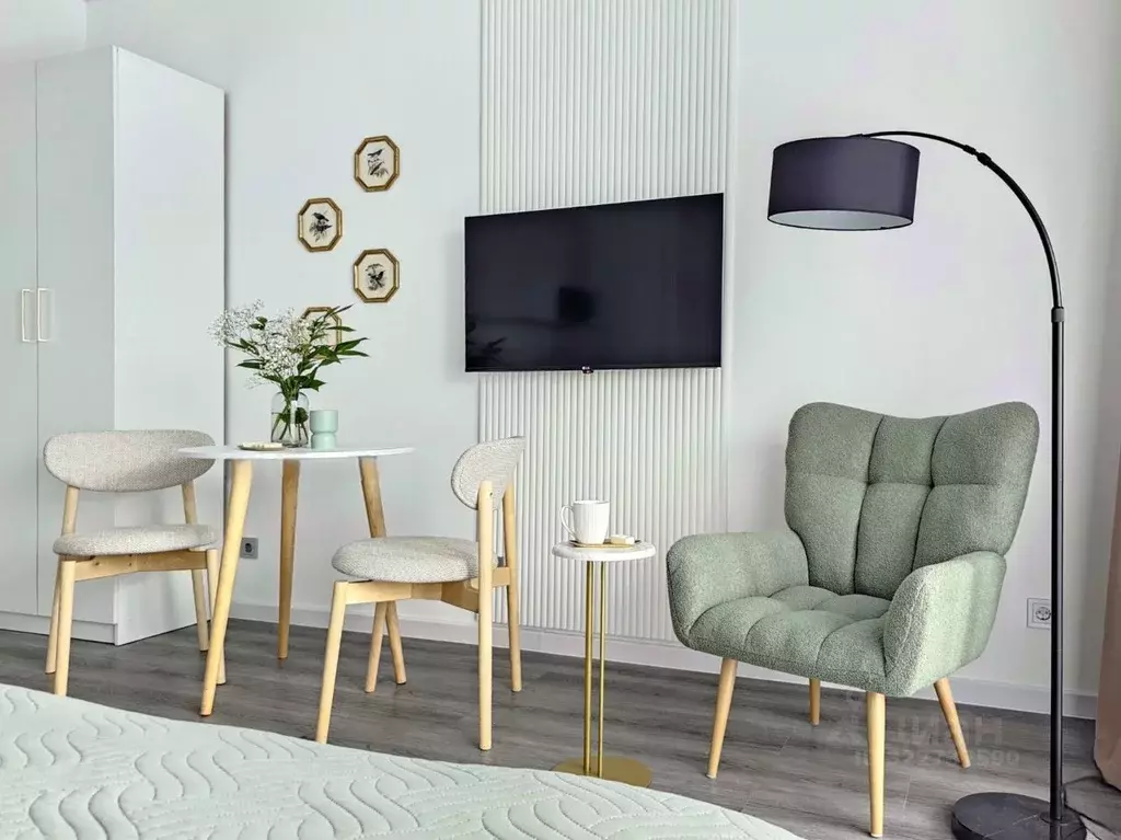 Студия Санкт-Петербург Уральская ул., 25 (24.0 м) - Фото 2