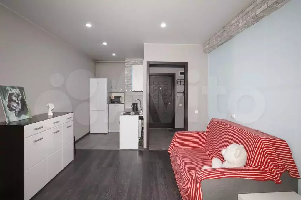 Квартира-студия, 24,1 м, 2/5 эт. - Фото 1