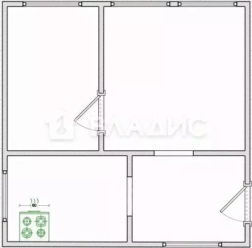 Дом в Пензенская область, с. Бессоновка ул. Центральная, 283 (51 м) - Фото 2
