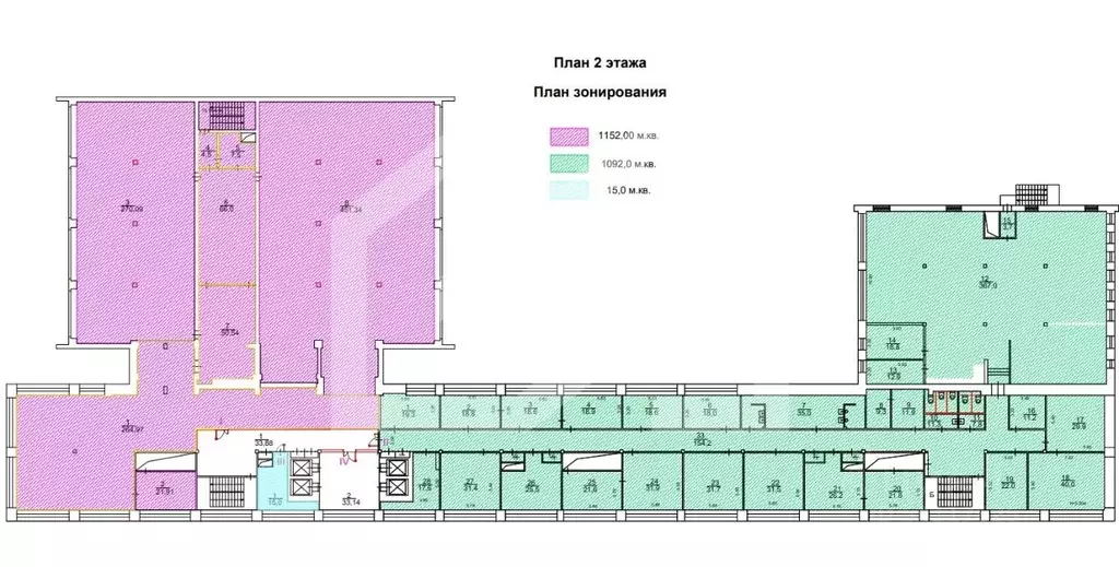 Помещение свободного назначения в Москва Автозаводская ул., 14 (2044 ... - Фото 2