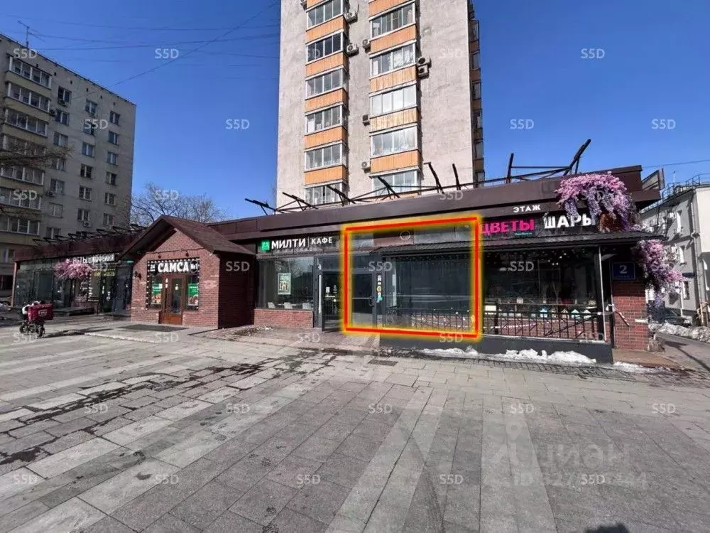 Помещение свободного назначения в Москва ул. Зацепский Вал, 2С3 (38 м) - Фото 2