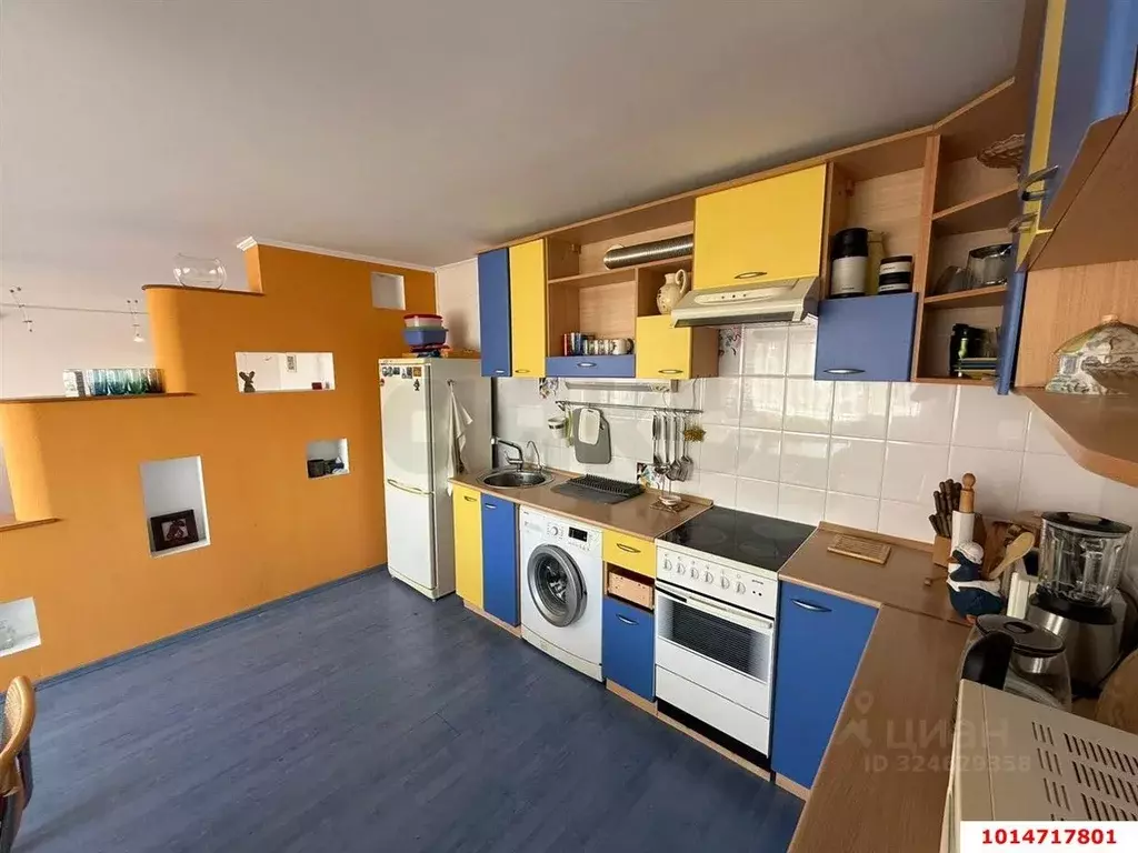 3-к кв. Краснодарский край, Краснодар Фестивальный мкр, ул. Яна ... - Фото 0