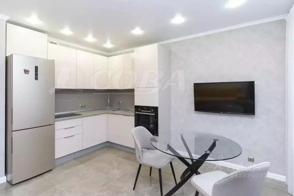 1-к кв. Тюменская область, Тюмень ул. Константина Посьета, 16 (38.7 м) - Фото 0