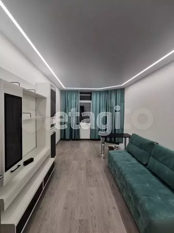 1-к. квартира, 40 м, 11/21 эт. - Фото 1
