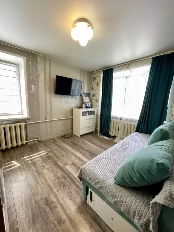 1-к кв. Алтайский край, Барнаул ул. Новосибирская, 36 (30.1 м) - Фото 0