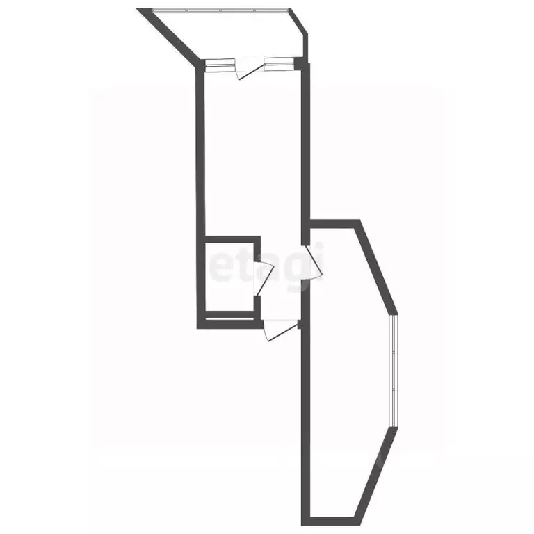 Студия Крым, Феодосия наб. Черноморская, 1Е (37.4 м) - Фото 2