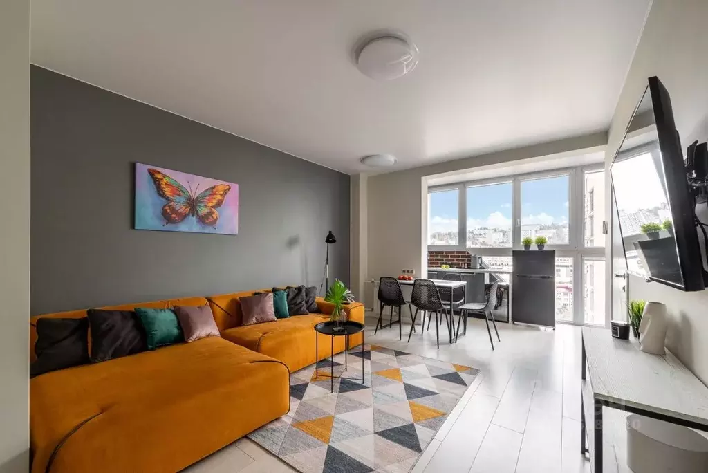 2-к кв. Краснодарский край, Сочи Центральный мкр, ул. Роз, 36 (50.0 м) - Фото 1