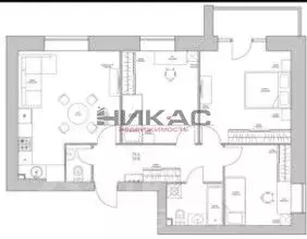 3-к кв. Ярославская область, Ярославль Поселок Ямская сл.,  (76.6 м) - Фото 2