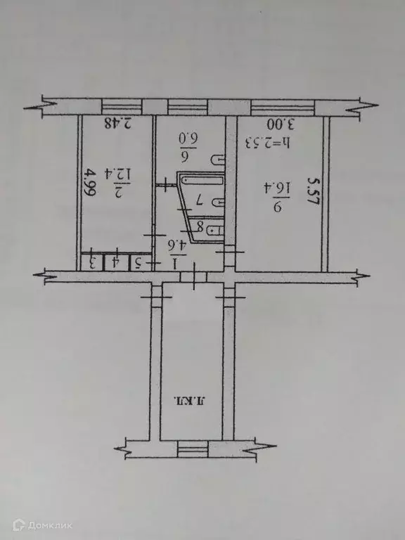 Продаётся 2-к квартира, 44 м - Фото 0