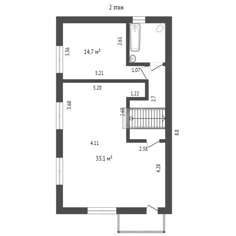 Дом в Вологда, Кривой переулок (170 м) - Фото 2