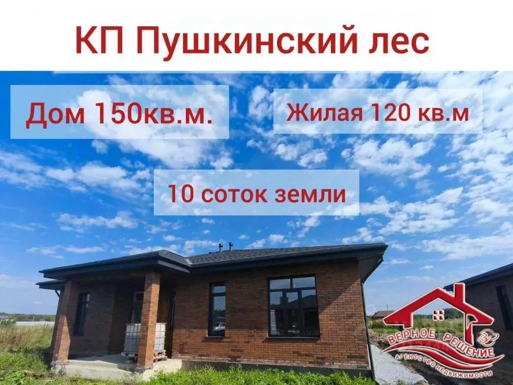 Коттедж в Омская область, Омский район, Пушкинское с/пос, Пушкинский ... - Фото 0