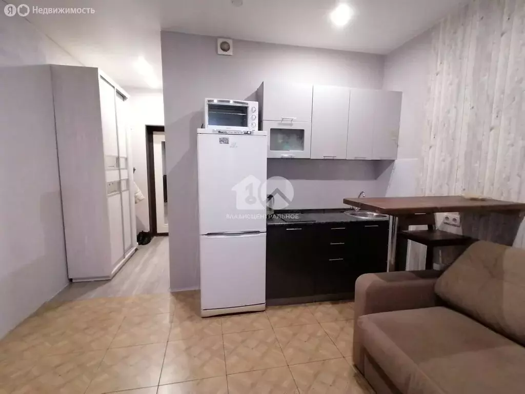 Квартира-студия: Новосибирск, улица Фадеева, 66 (22 м) - Фото 1