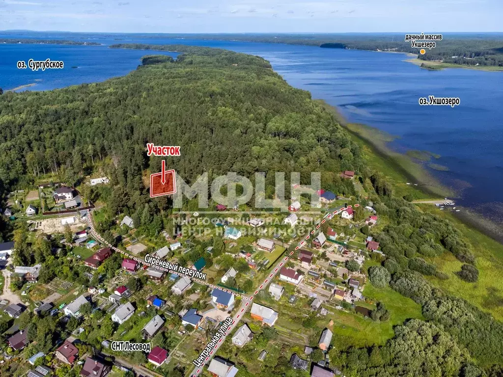 Участок в Карелия, Прионежский район, Шуйское с/пос, Лесовод СНТ  ... - Фото 0