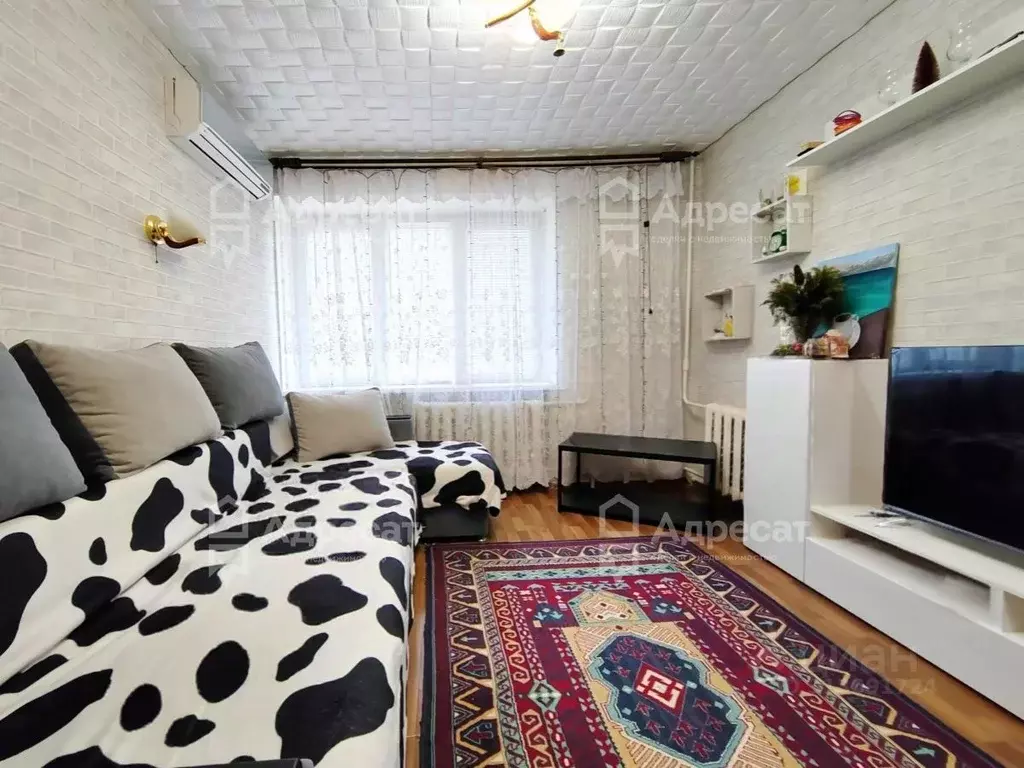 1-к кв. Волгоградская область, Волгоград ул. Хиросимы, 14 (34.1 м) - Фото 0