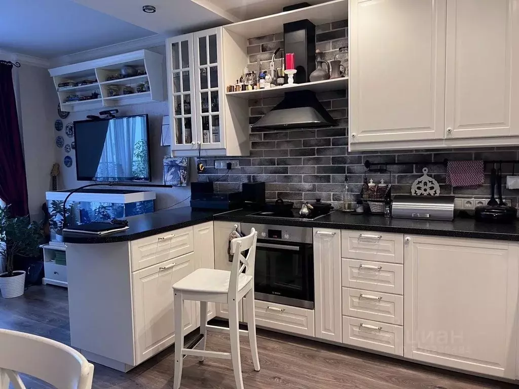 3-к кв. Московская область, Пушкино Набережная ул., 2а (87.0 м) - Фото 1