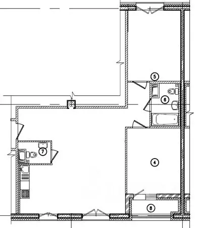 2-к кв. санкт-петербург кременчугская ул, 11к1 (85.7 м) - Фото 0