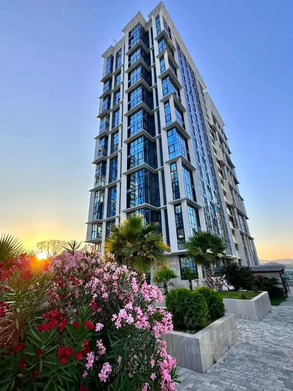 Студия Краснодарский край, Сочи Бытха мкр, ул. Ясногорская, 16/6к1 ... - Фото 1