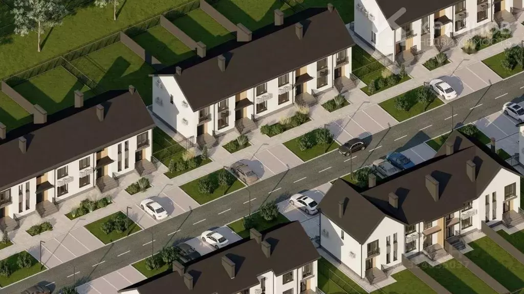 Таунхаус в Воронежская область, Семилукский район, Губаревское с/пос, ... - Фото 1