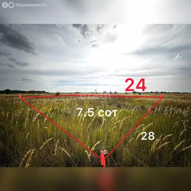 Участок в Тамбов, улица им. Елизаветы Мамонтовой (7.5 м) - Фото 1