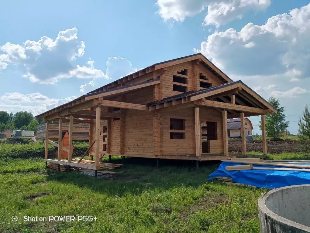 Коттедж в Томская область, Томский район, д. Новомихайловка, Кедры ДНП ... - Фото 1