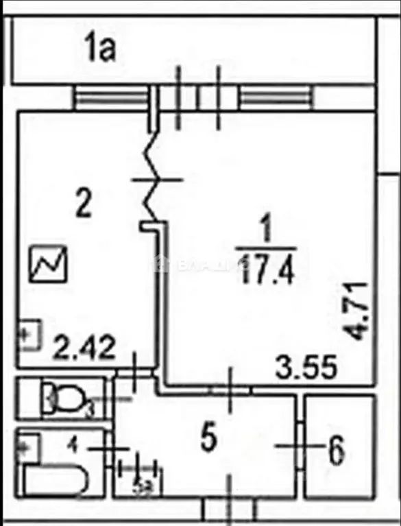 1-к кв. Москва Ясногорская ул., 21К1 (39.1 м) - Фото 1