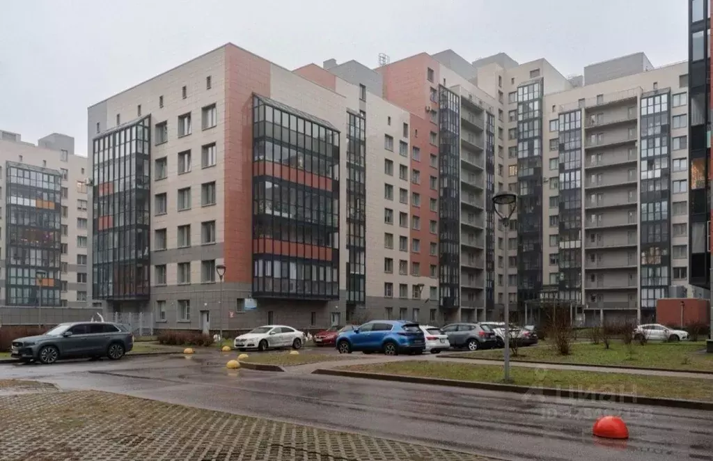 1-к кв. Санкт-Петербург ул. Адмирала Трибуца, 8 (45.7 м) - Фото 1