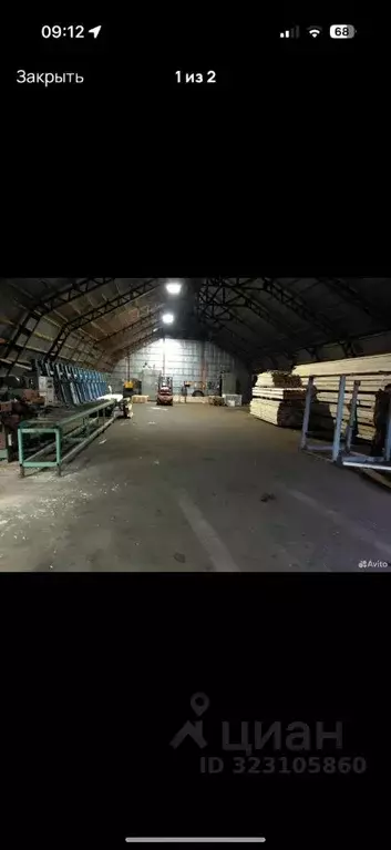 Склад в Тверская область, Калининский муниципальный округ, д. ... - Фото 1