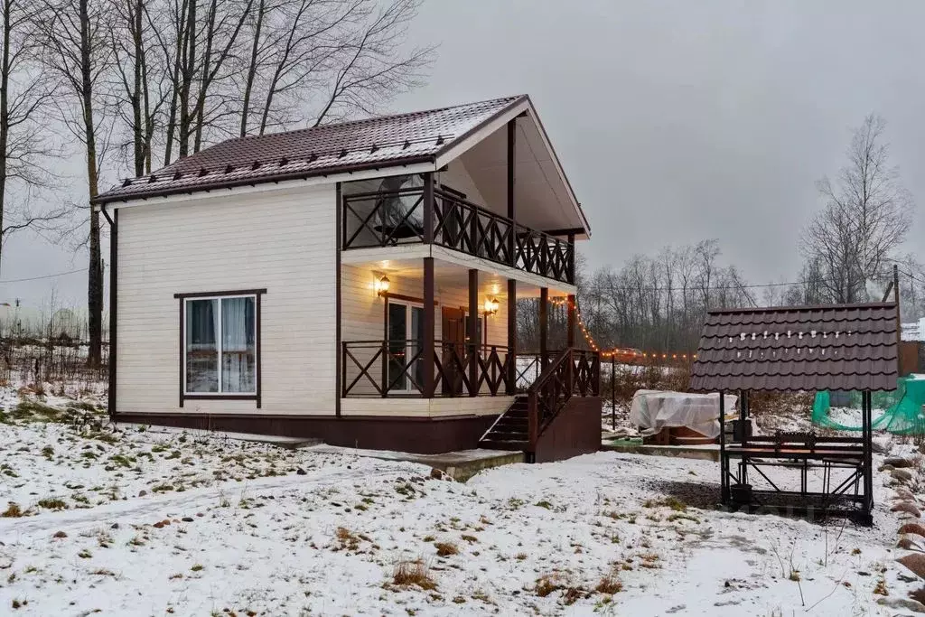 Дом в Ленинградская область, Приозерский район, Сосновское с/пос, д. ... - Фото 2