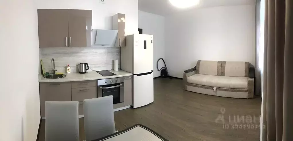 Студия Санкт-Петербург аллея Арцеуловская, 23к1 (30.6 м) - Фото 1