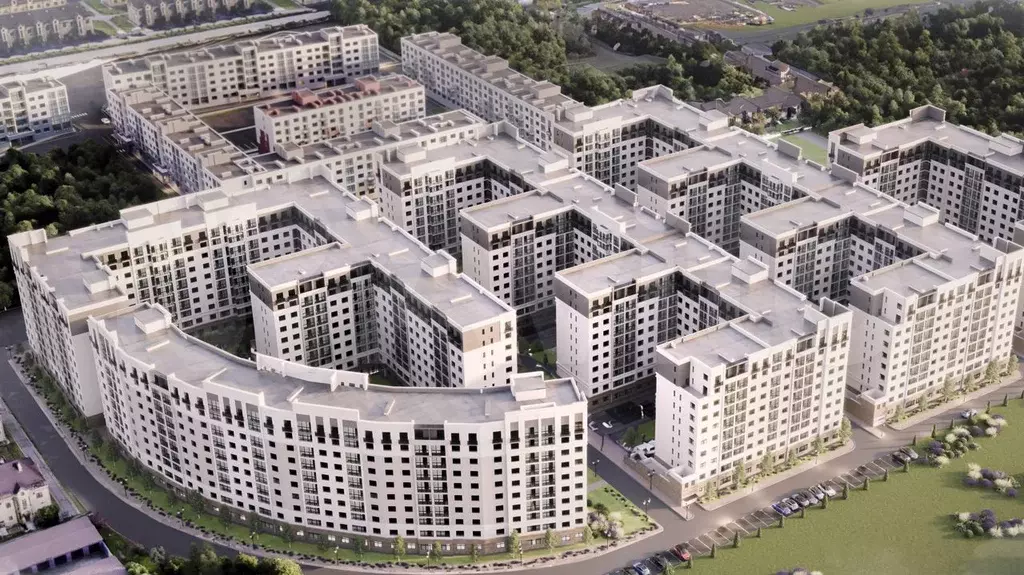 2-к. квартира, 54,7 м, 1/10 эт. - Фото 1