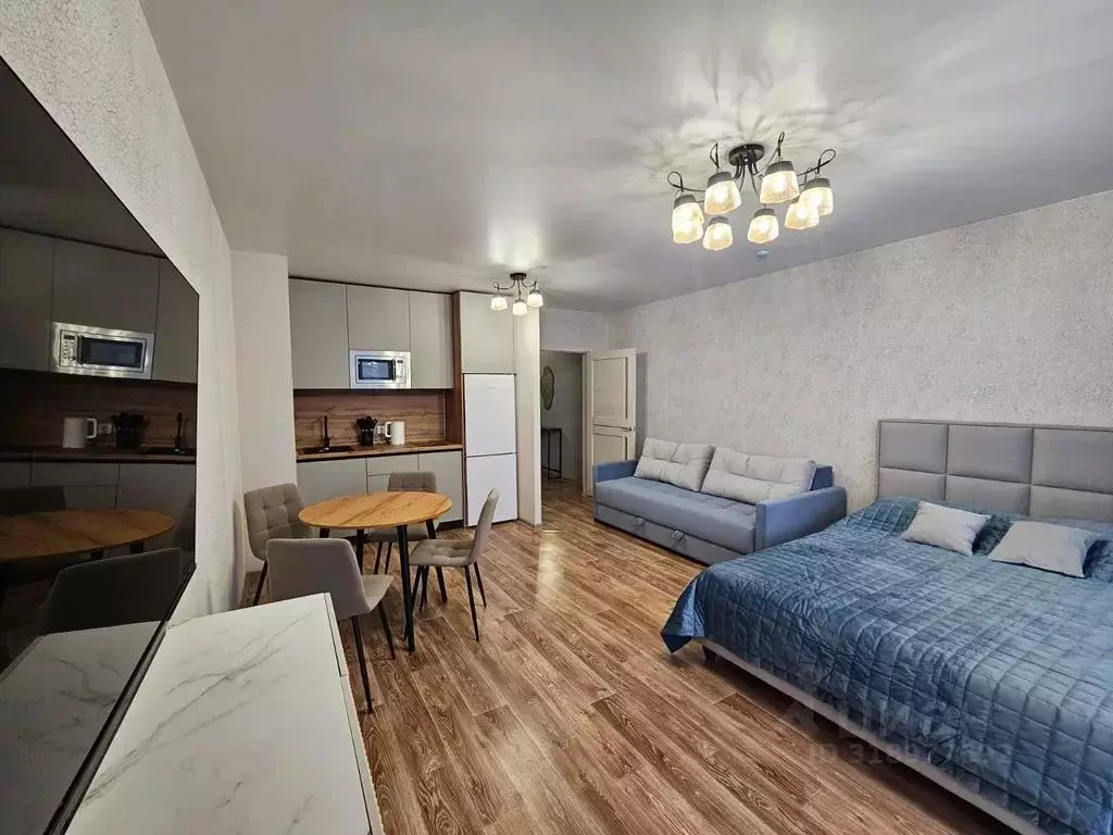 1-к кв. Красноярский край, Красноярск ул. Дубровинского, 110Б (37.0 м) - Фото 0