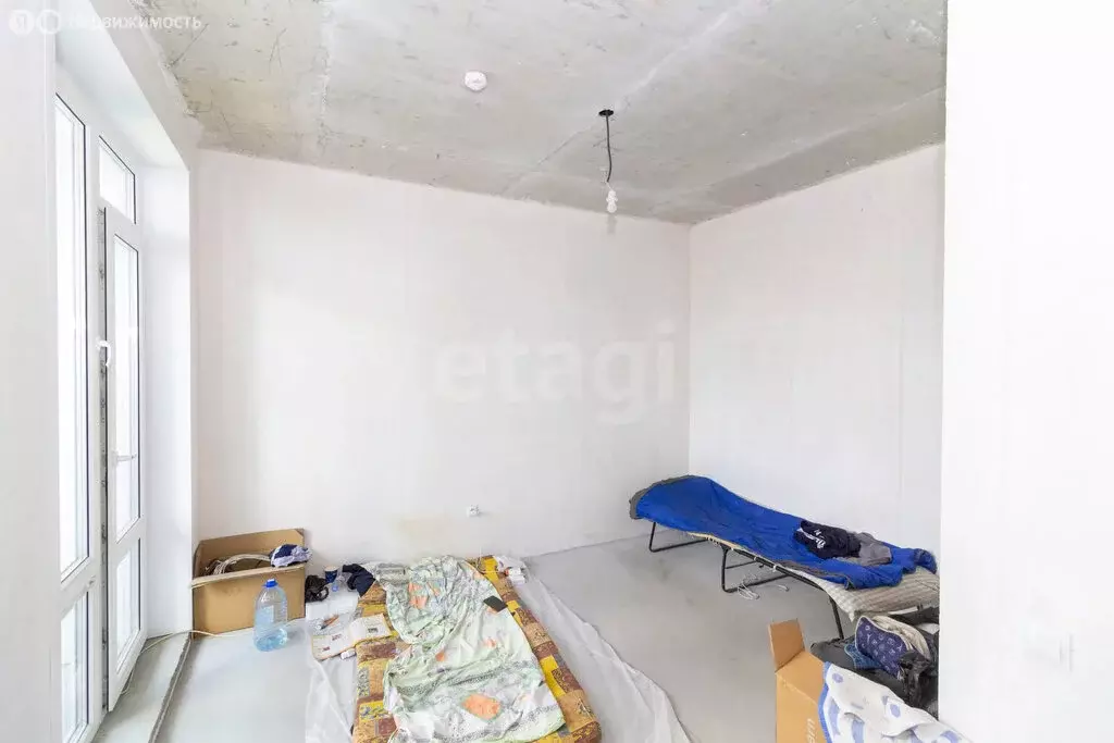 Квартира-студия: деревня Патрушева, улица Петра Ершова, 14 (28.1 м) - Фото 2