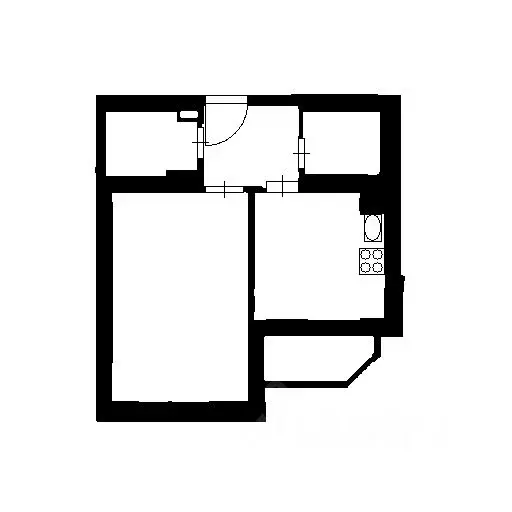 1-к кв. Санкт-Петербург Общественный пер., 5 (40.8 м) - Фото 1