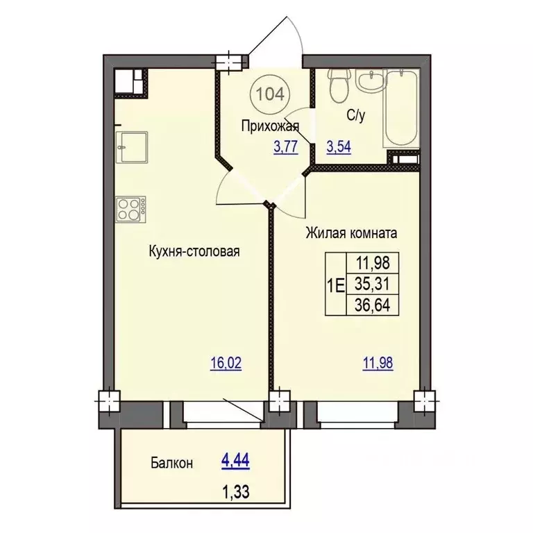 1-к кв. Псковская область, Псковский район, Завеличенская волость, д. ... - Фото 0