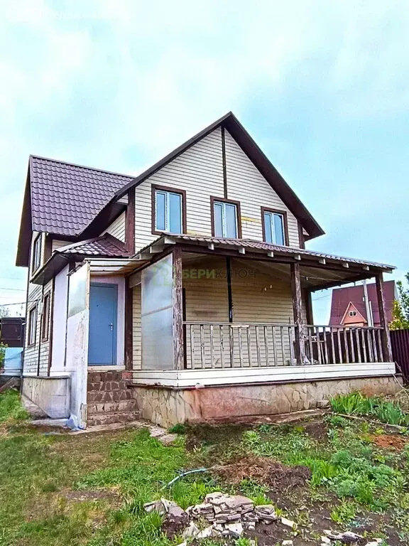 Дом в село Чесноковка, Кустарная улица (126 м) - Фото 0