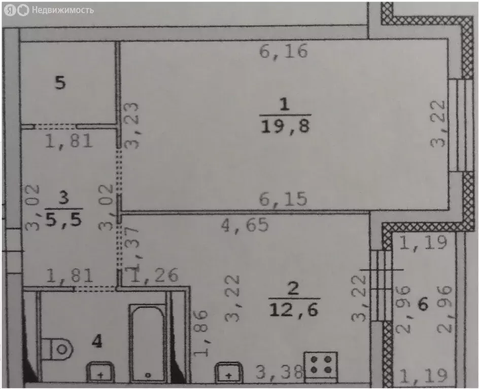 1-комнатная квартира: Екатеринбург, улица Соболева, 19 (45 м) - Фото 1