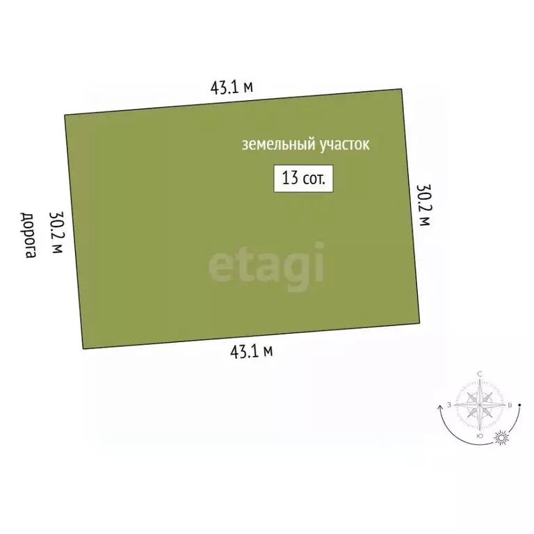 Участок в Пермский край, Пермский муниципальный округ, пос. Горный ул. ... - Фото 1