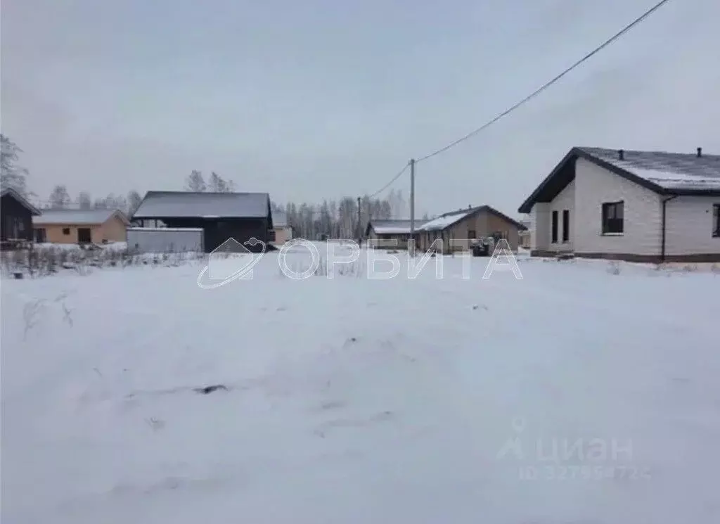 Участок в Тюменская область, Тюменский муниципальный округ, с. Чикча, ... - Фото 1