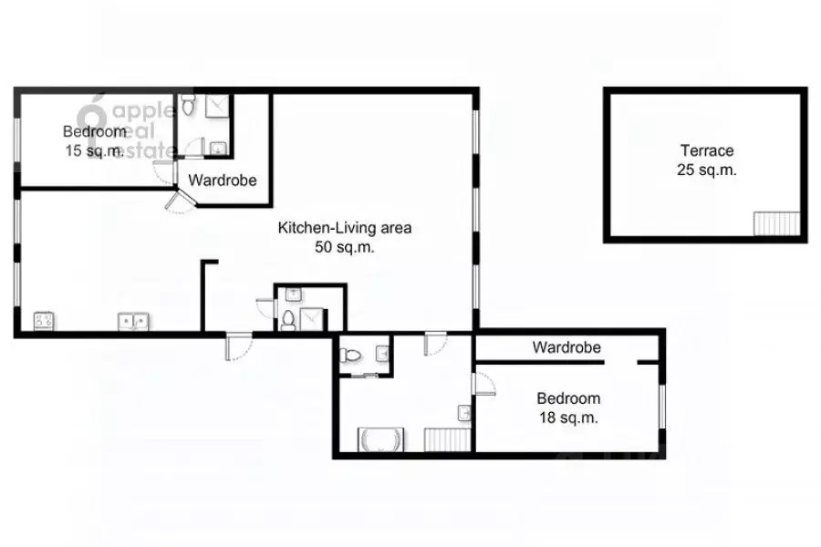 3-к кв. Москва Малый Козловский пер., 8 (180.0 м) - Фото 1