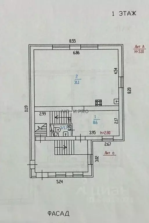 Дом в Алтайский край, Барнаул проезд Лесная поляна, 12А (150 м) - Фото 2