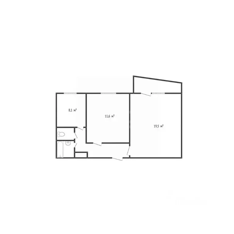 2-к кв. Челябинская область, Озерск бул. Гайдара, 23 (50.0 м) - Фото 1