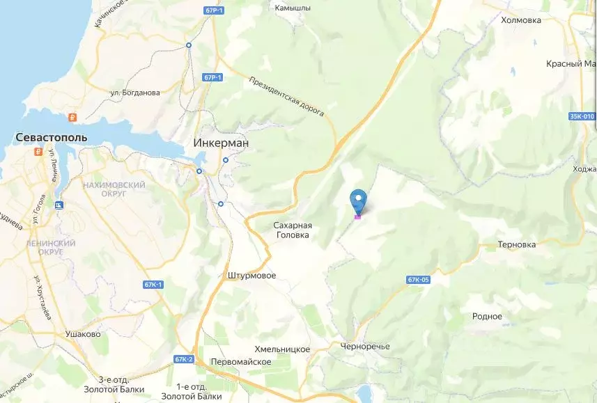 Участок в Севастополь с. Терновка, ул. Зеленая (203.0 сот.) - Фото 1