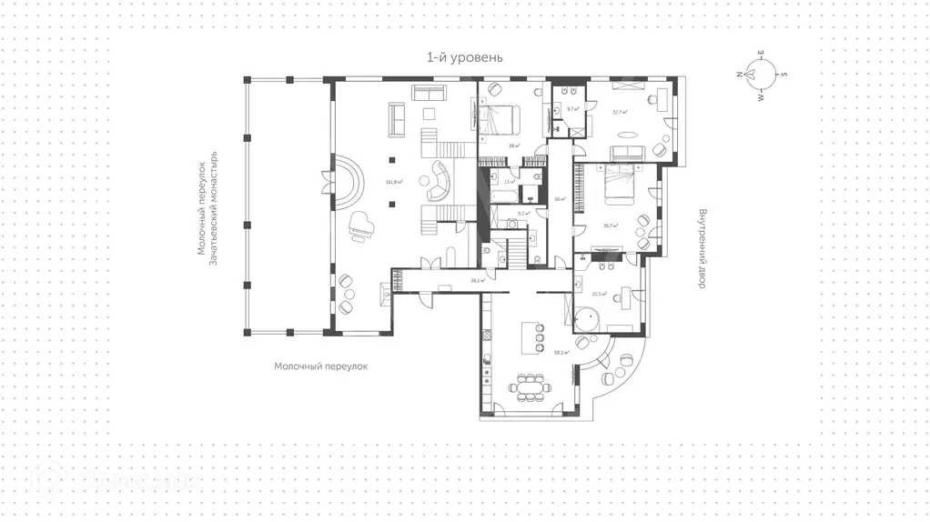 Продаётся 5-к квартира, 584.1 м - Фото 1