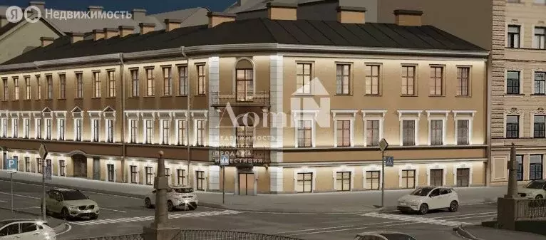 1-комнатная квартира: Санкт-Петербург, набережная канала Грибоедова, ... - Фото 2