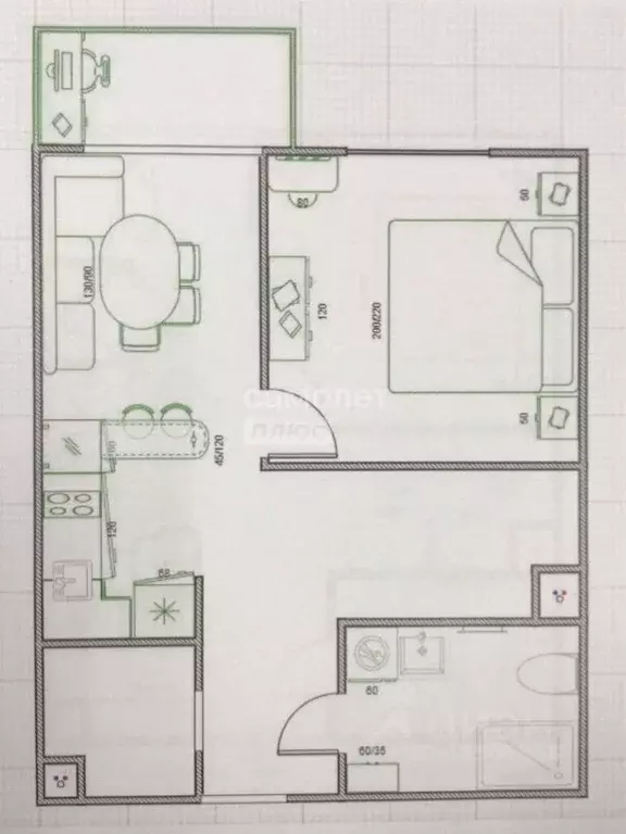 2-к кв. Московская область, Пушкино Ярославское ш., 141к2 (44.4 м) - Фото 1