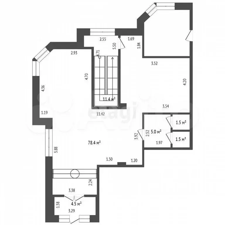 Продам офисное помещение, 113.2 м - Фото 1