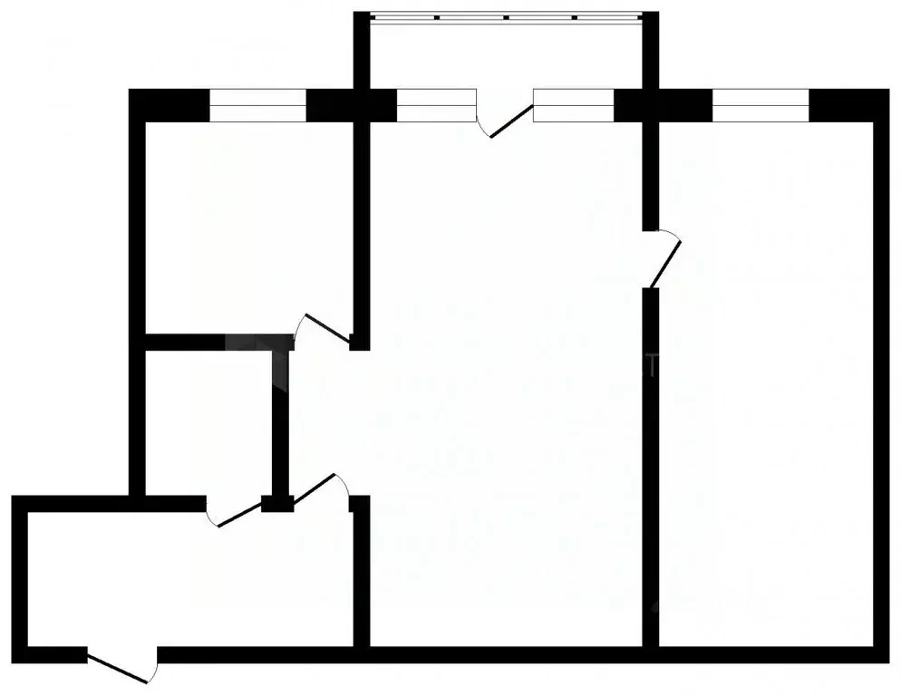 2-к кв. Тюменская область, Тюмень Тульская ул., 7 (42.9 м) - Фото 1