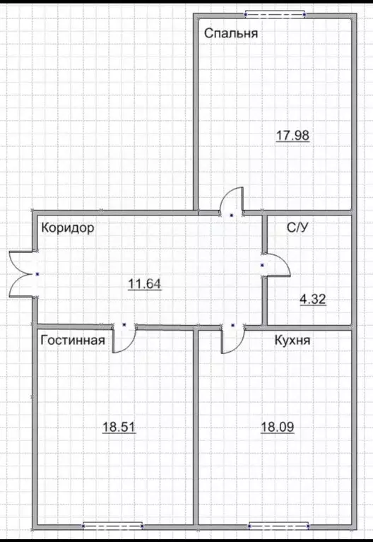 2-к кв. Дагестан, Дербент Строительная ул., 3 (70.0 м) - Фото 2