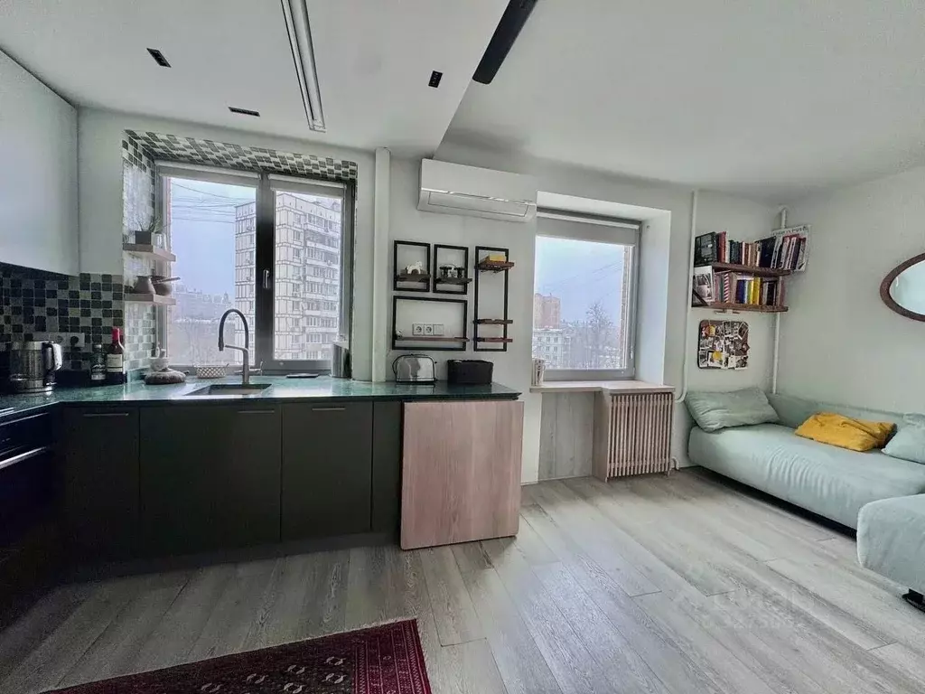 2-к кв. Москва ул. Народного Ополчения, 42К1 (34.0 м) - Фото 1