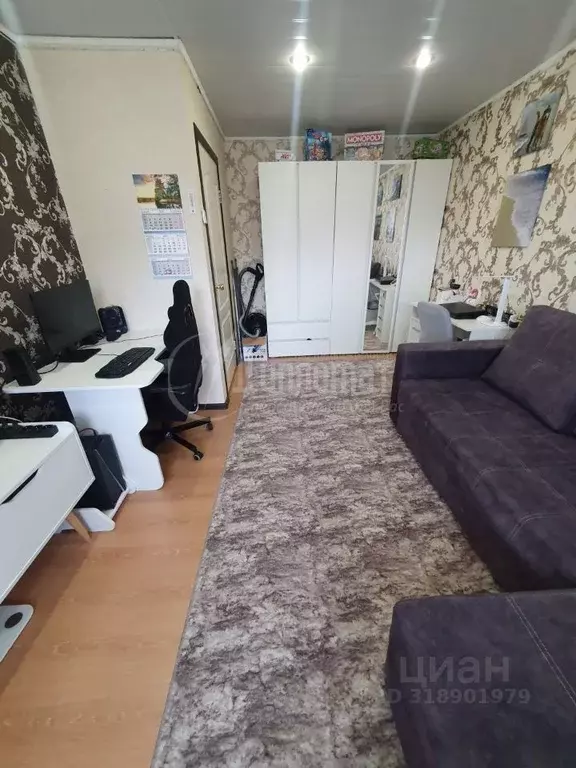 1-к кв. Курганская область, Курган Заозерный жилрайон, 12-й мкр, 1А ... - Фото 1